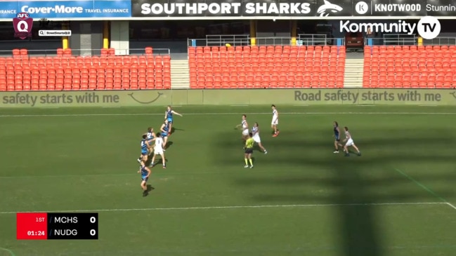 Replay: AFLQ Schools Cup - Moutain Creek SHS v Nudgee College (Senior male)