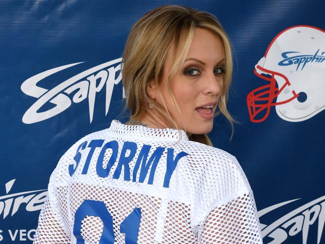 Adult film actress/director Stormy Daniels. Picture: AFP