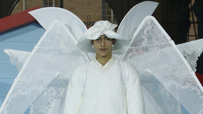 Angelic: Virgil Abloh’s final collection for Louis Vuitton was presented at Paris Fashion Week.