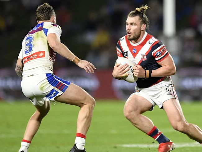 Angus Crichton has represented the Roosters since 2019.
