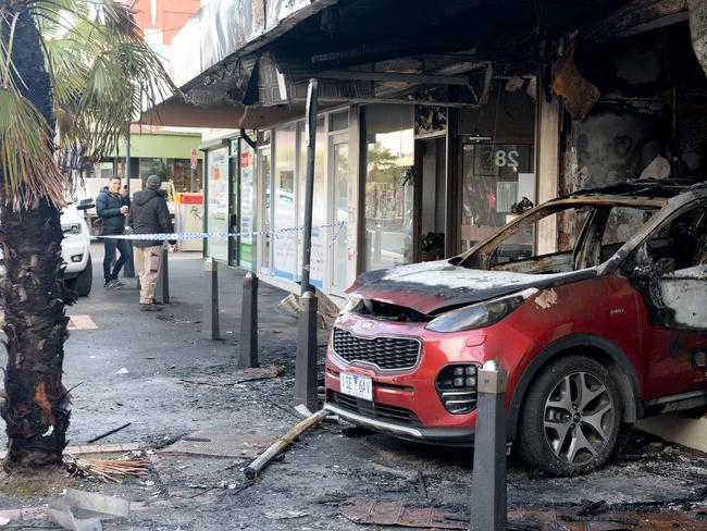 More than two dozen Melbourne tobacco stores have been attacked. Picture: Andrew Henshaw