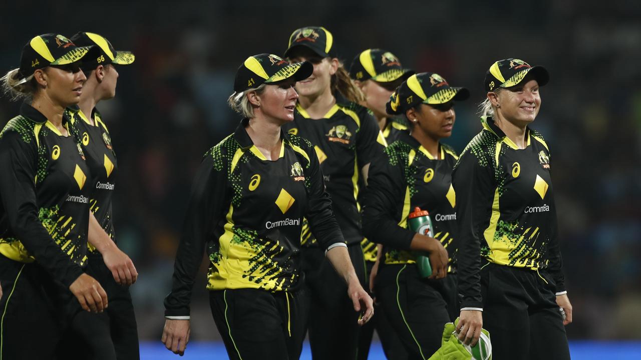 The invincible Aussies lost their first match of 2022. (Photo by Pankaj Nangia/Getty Images)