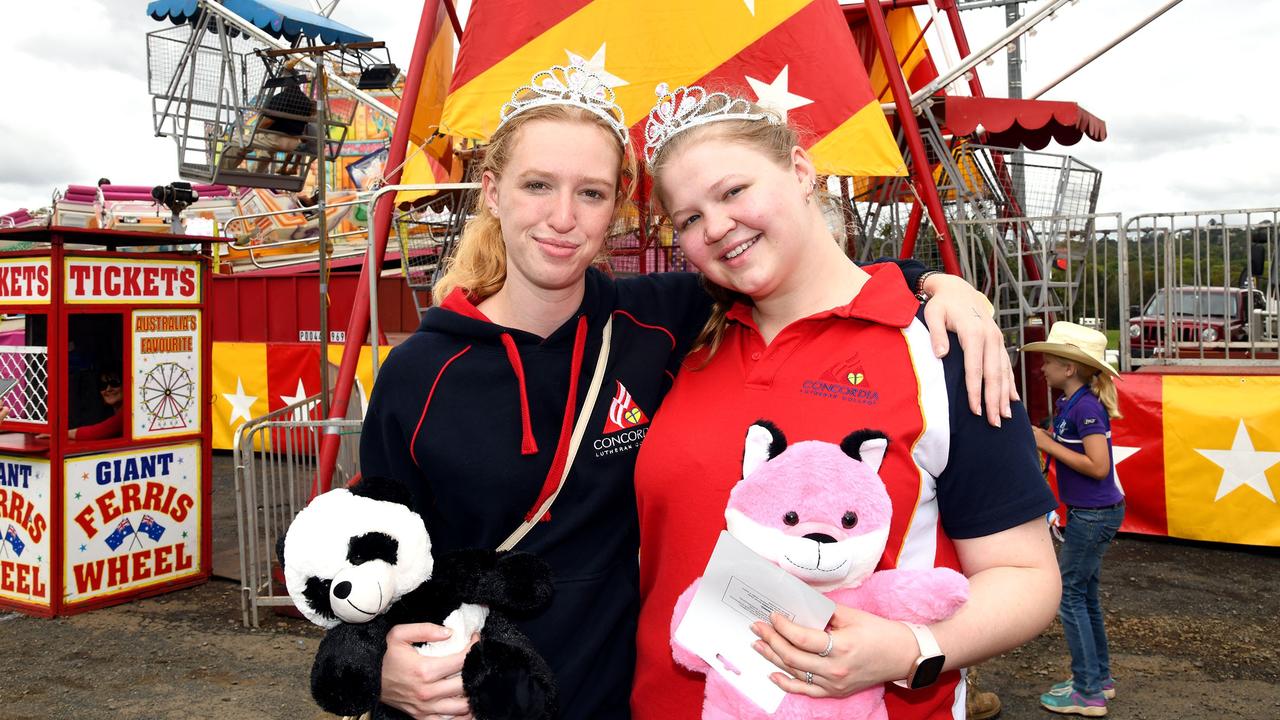 Alexis Le-Garde (left) and Tina Vernon. Heritage Bank Toowoomba Royal Show.