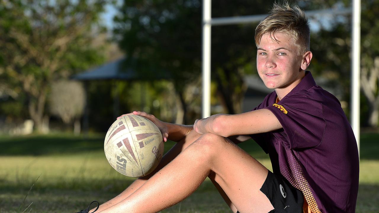 Young halfback Preston Cassidy. PICTURE: MATT TAYLOR.