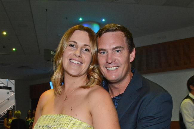 Wade and Liana Hunkin at ‘Deck the Halls’ Christmas celebrations at GCCEC, Broadbeach. Pic: Regina King