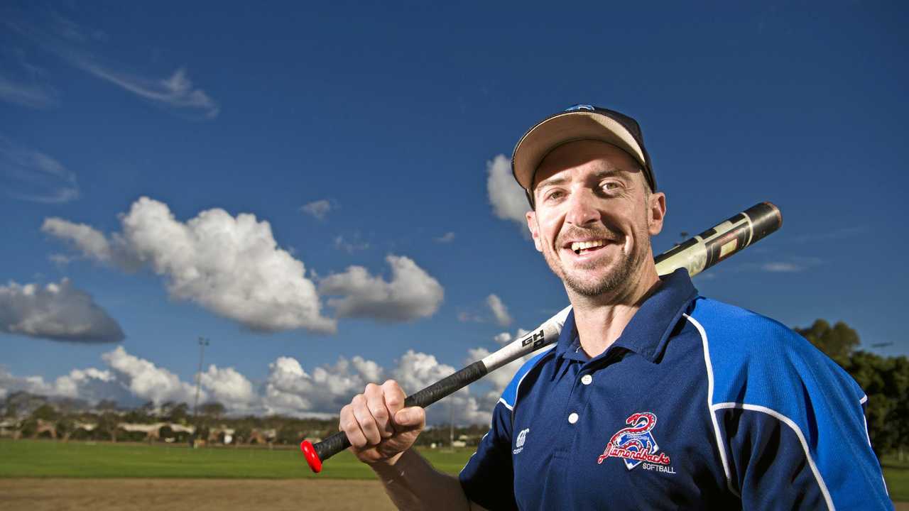 CUP QUEST: Softballer Adam King is looking forward to being part of Toowoomba's push to secure the Queensland Cup in Rockhampton this weekend. Picture: Kevin Farmer