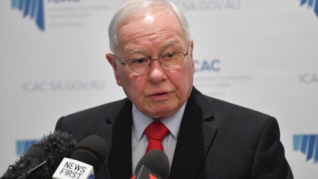 ICAC Commissioner Bruce Lander. Picture: AAP Image/David Mariuz