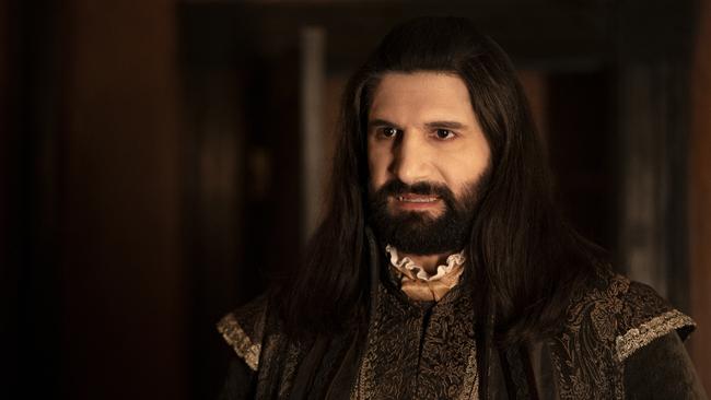 Kayvan Novak as Nandor in a scene from season two of the TV series What We Do In The Shadows. Supplied by Foxtel.