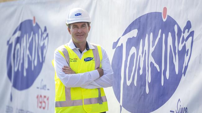 Tomkins construction director Mike Tomkins. Pic: Peter Wallis