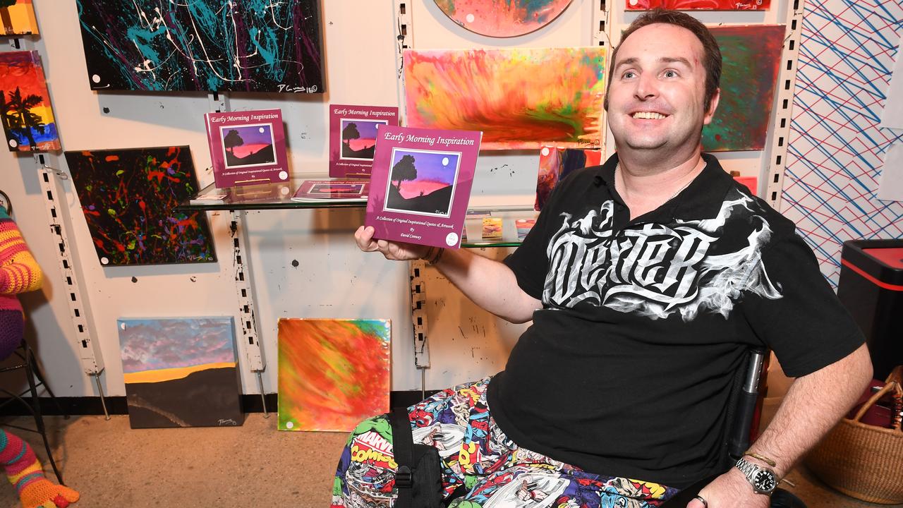 Inspirational blind artist releases debut book | The Courier Mail