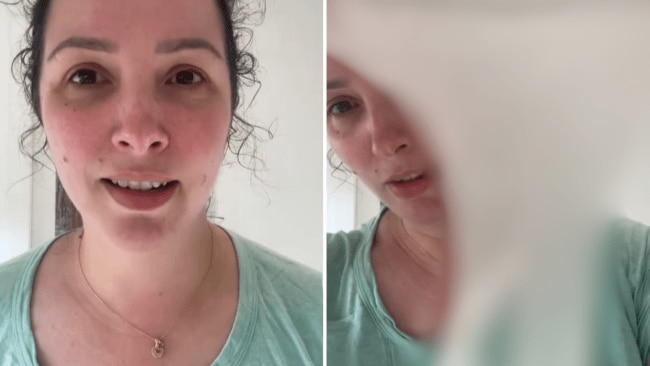 Aussie mum shares hilarious sheet mask mishap