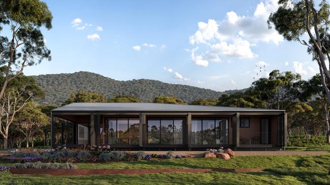 The couple hope to be able to pull the shutters down, lock up and leave without worrying about their home if the area sees bushfires again.