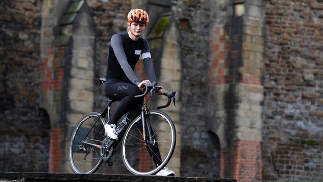 British Cycling suspended its transgender policy in April last year after a furore surrounding Emily Bridges, the leading transgender cyclist in Britain. Picture: Andy Jones