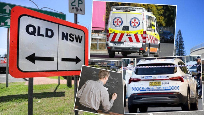 Frontline workers including ambos, teachers and police are being lured to work in Queesland which offers better rates of pay. Pictures: Supplied