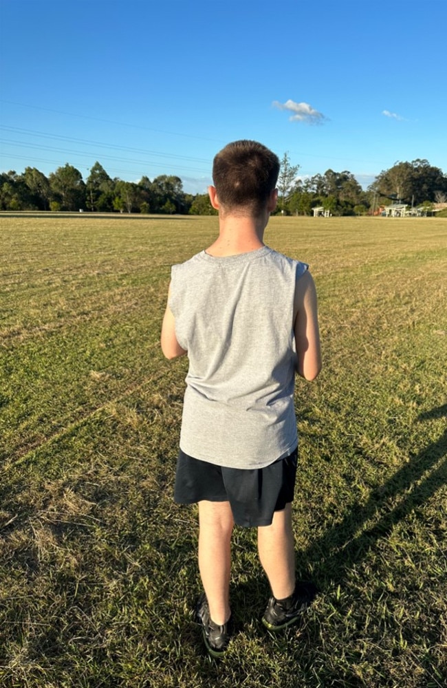 The hearing saw photos of the boys now healthy and getting outside. Picture: Supplied