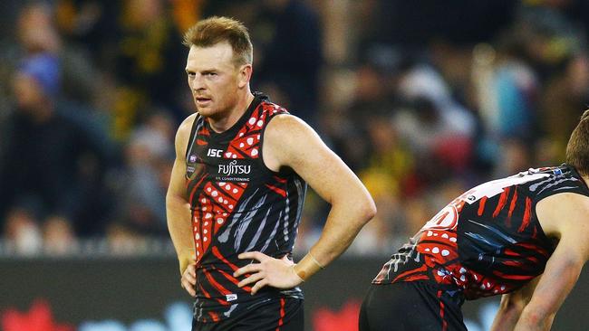 Brendon Goddard will discuss his future with Essendon later in the year. Picture: Getty Images