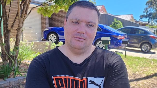 Neighbour Matthew Thomson, 38, said he was surprised to see police arrive on the street hours after the ambulances left. Picture: Dasha Havrilenko