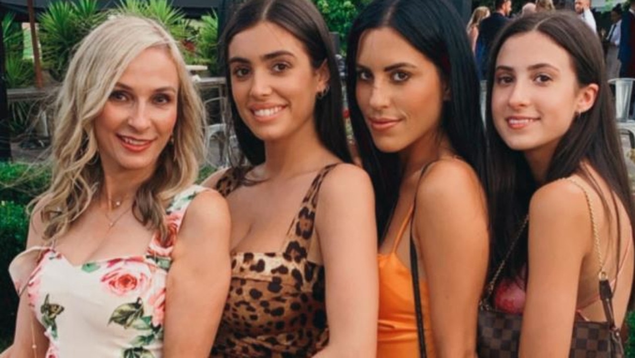 Alexandra Censori with Bianca, Alyssia and Angelina Censori. Picture: Instagram