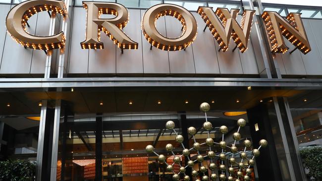 Crown’s Melbourne casino. Picture: David Crosling