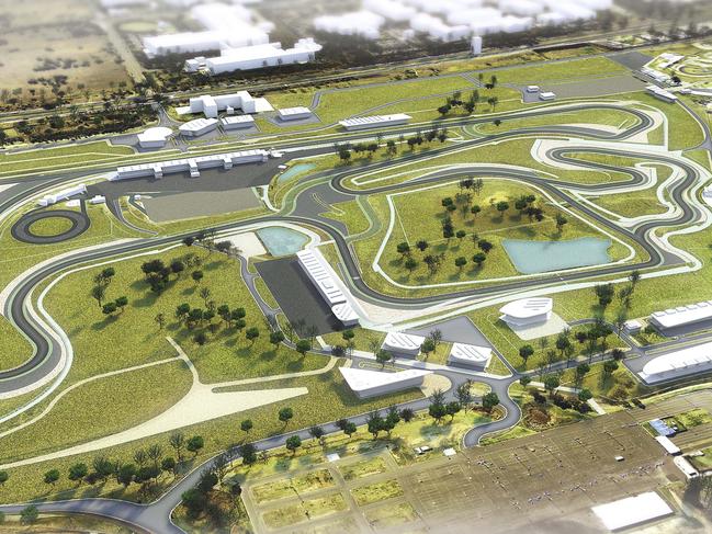 The Eastern Creek precinct will undergo a major redevelopment.