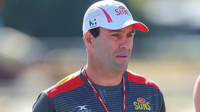 Caretaker coach Dean Solomon is highly regarded in AFL circles. Picture: Getty Images