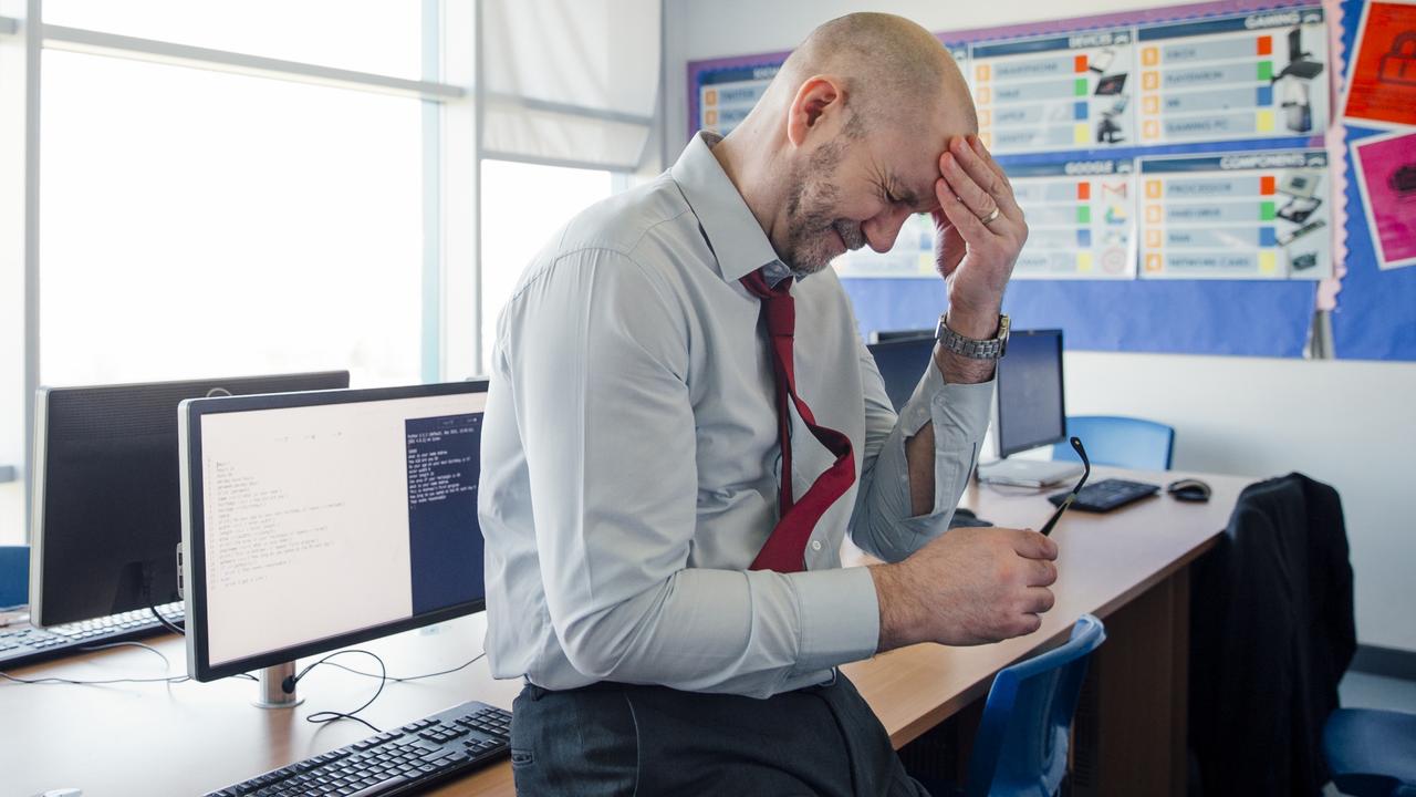 The new student behaviour strategy is tipped to put more pressure on already stressed teachers. Picture: Supplied