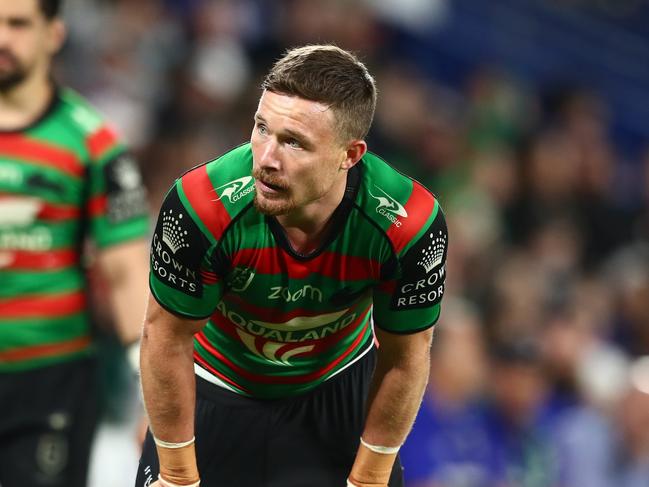 Damien Cook has been dropped from South Sydney’s 17. Picture: Chris Hyde/Getty Images