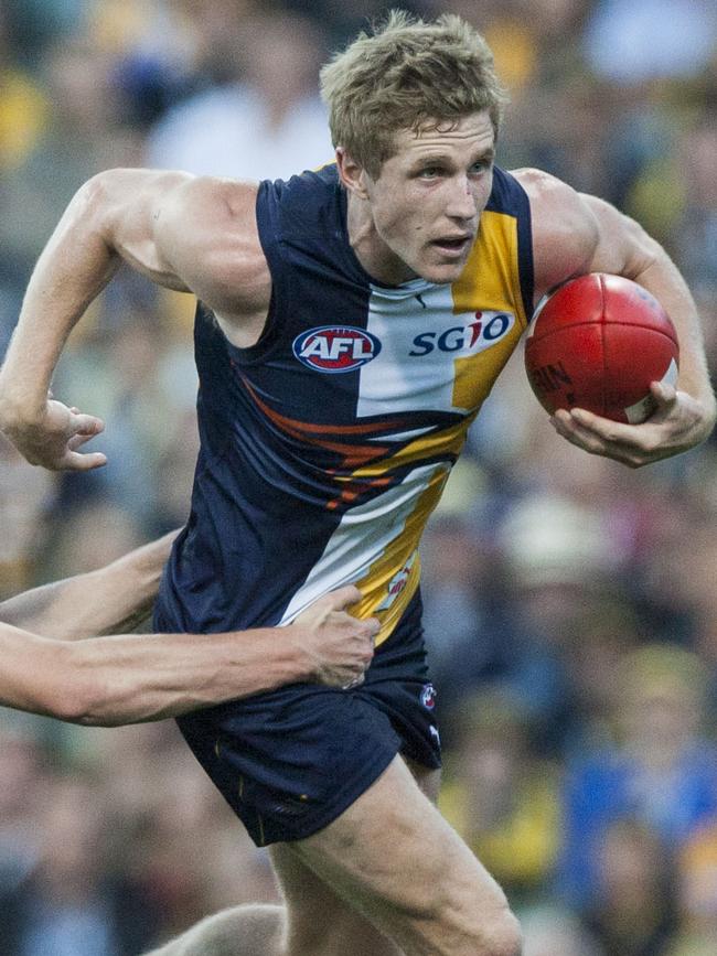 Scott Selwood in action for West Coast.