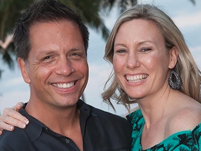 Justine Damond Ruszczyk and her fiance Don Damond. Picture: Supplied