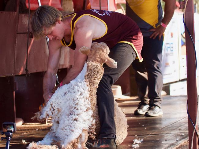 Michael Singleton from Longreach, Queensland.