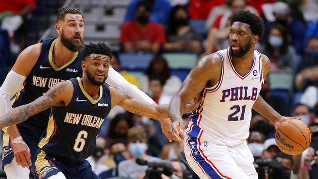 Joel Embiid starred yet again. Photo by Jonathan Bachman/Getty Images