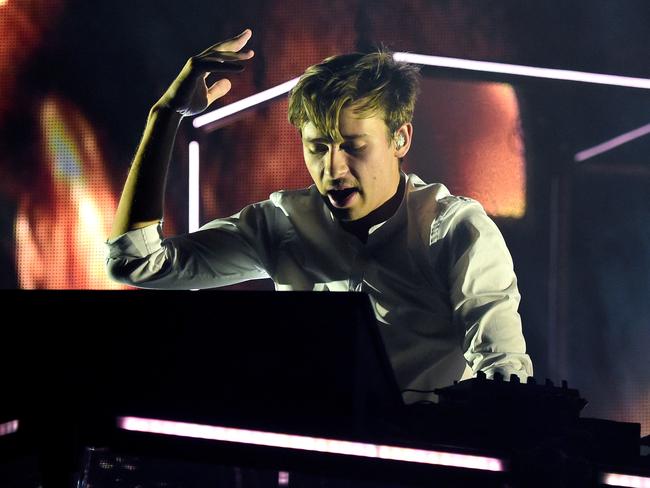 Standing on stage with Flume at Field Day 2014 was a memorable moment. Picture: Frazer Harrison