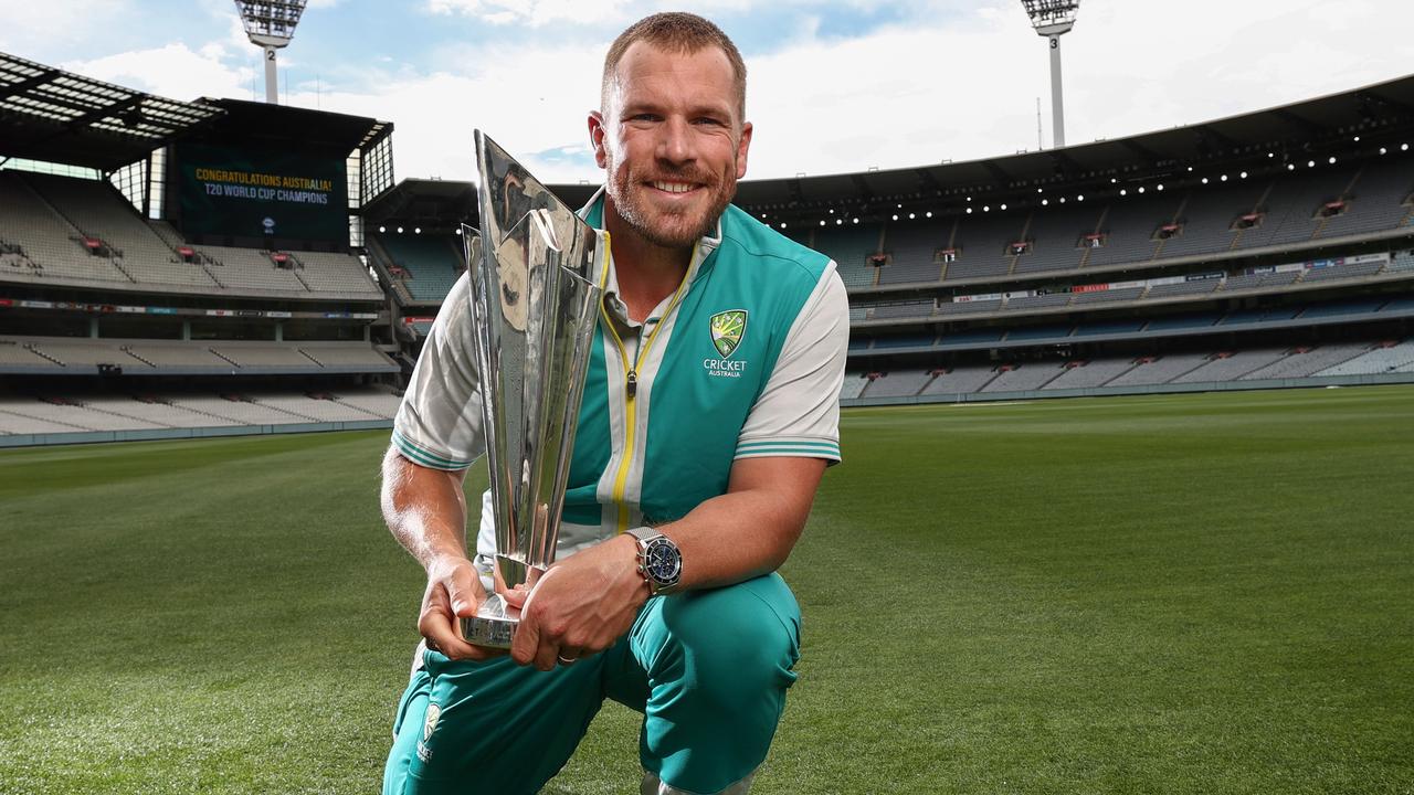 Aaron Finch butuh istirahat.  Foto: Michael Klein.