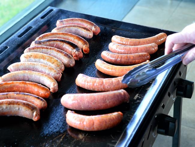 Even the humble sausage sizzle has not been spared from inflation.