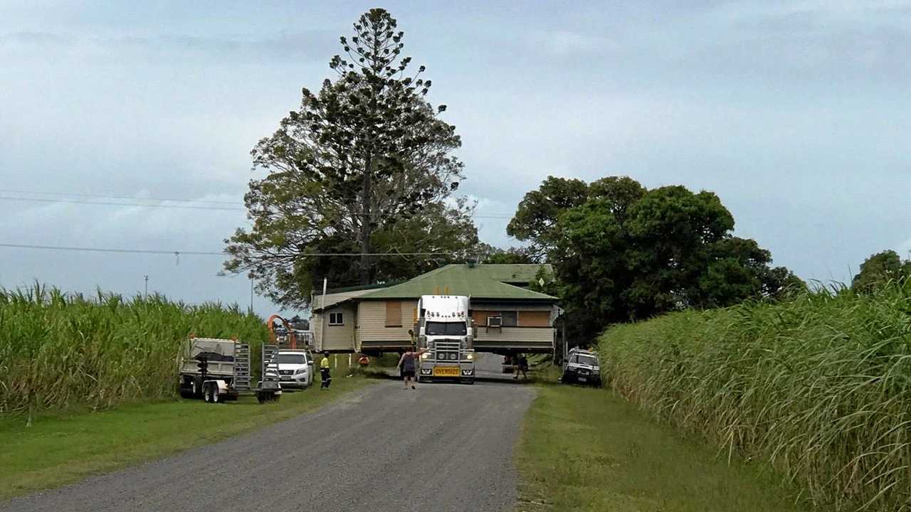 The Clarkson family's home was moved just down the road from their former land at Stotts Road, Te Kowai, which was resumed by TMR. Picture: Trudy Clarkson