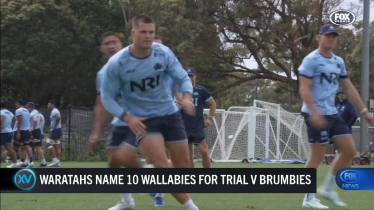 Suaalii to start in Waratahs trial