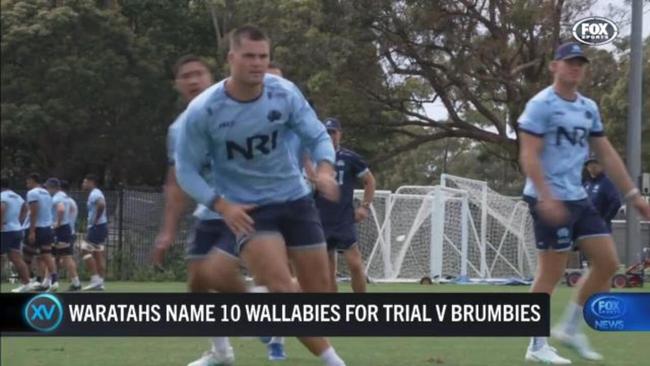 Suaalii to start in Warratahs trial