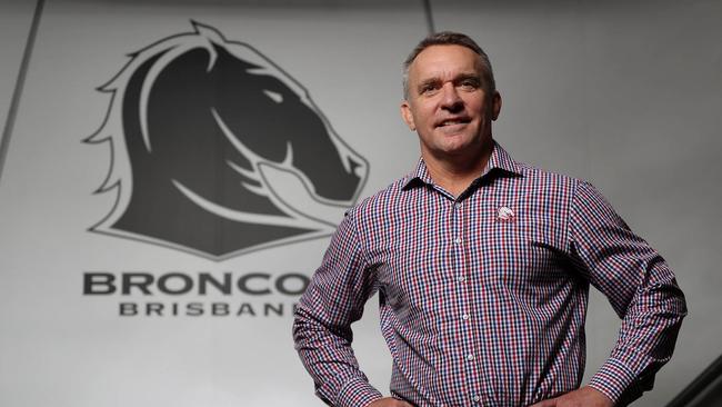 Broncos CEO Paul White wants some big improvement on a disappointing 2019. Picture: Peter Wallis