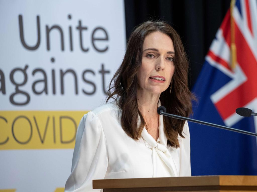 Ms Ardern’s popularity has jumped by 20.8 points. Picture: Mark Mitchell / POOL / AFP