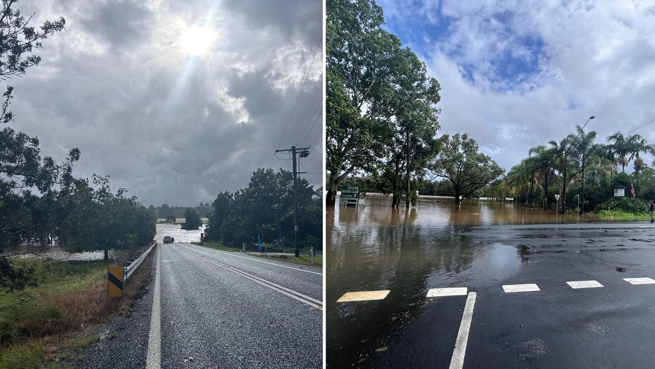 Lismore locals wait for Wilsons River to rise, heavy rain expected | NT ...