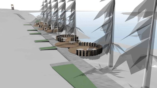 New seating and picnic deck upgrades planned for the future of Port Campbell. Picture: Supplied