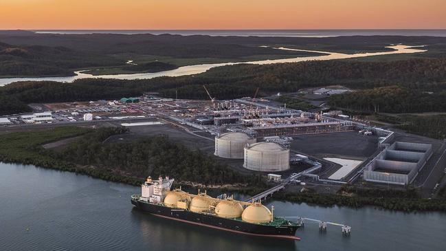 Australia-Pacific LNG in Queensland.