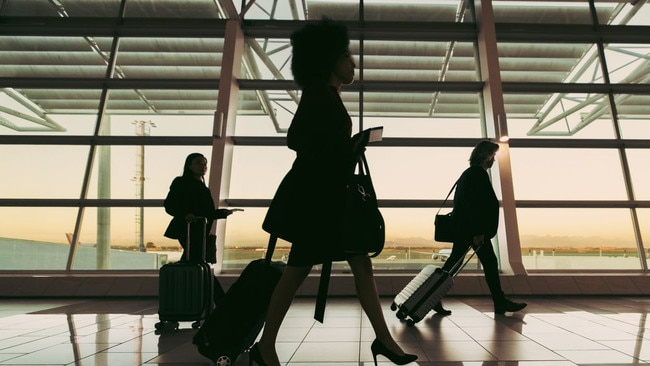 A third of business travelers reported that they are taking fewer trips than before 2020, according to a survey conducted in August for the U.S. Travel Association. PHOTO: ISTOCK