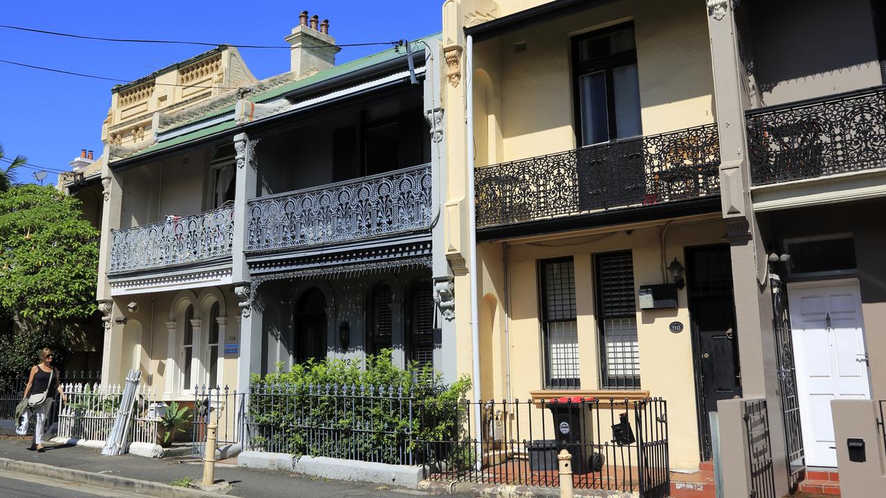 More Australians are living in semi-detached homes such as terrace houses.