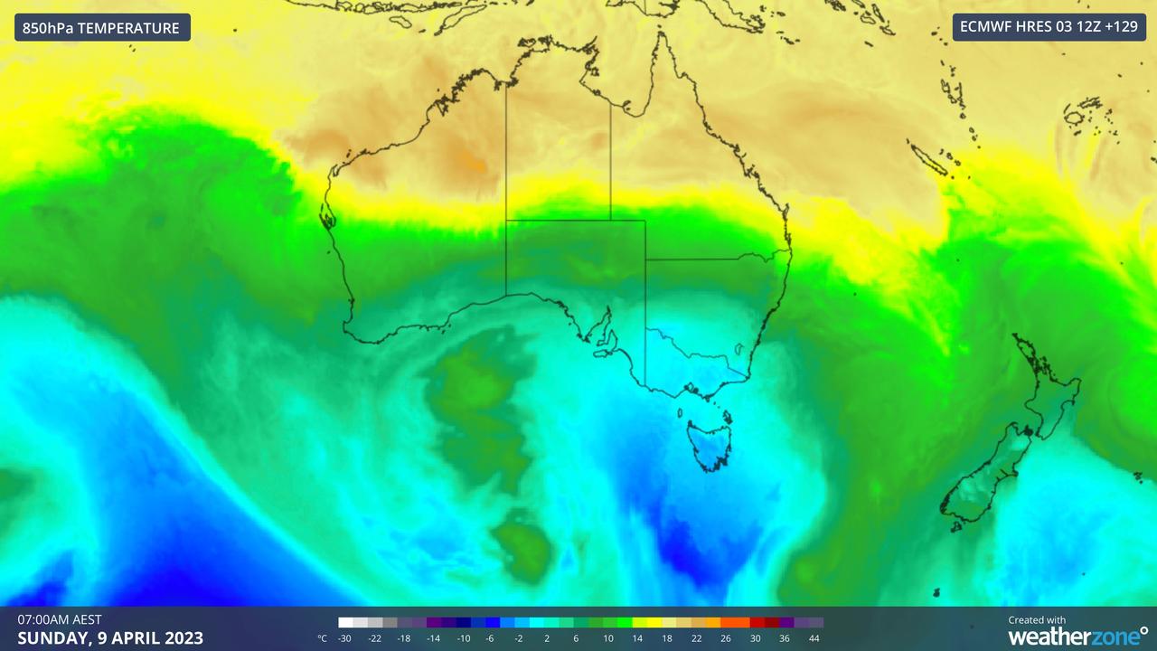 Doğu Avustralya Hava Tahmini: NSW, Victoria, Güney Avustralya, Tazmanya için soğuk hava