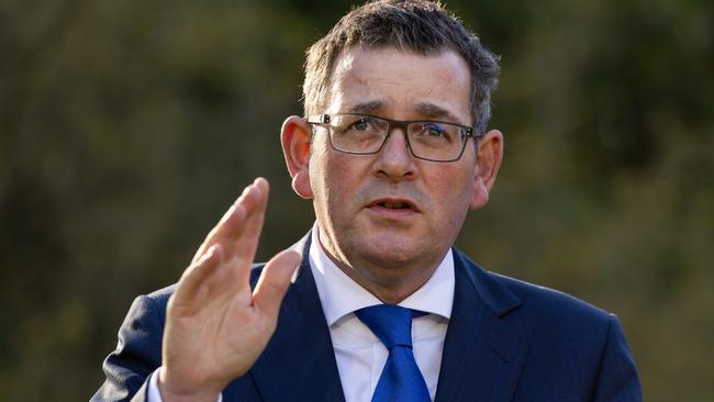 Sweeping poker machine reforms for Victoria announced by Daniel Andrews were aimed to curb problem gambling. Picture: Jason Edwards