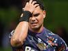 MELBOURNE, AUSTRALIA - JUNE 29: Xavier Coates of the Storm leaves the field with an injury during the round 17 NRL match between Melbourne Storm and Canberra Raiders at AAMI Park, on June 29, 2024, in Melbourne, Australia. (Photo by Daniel Pockett/Getty Images)