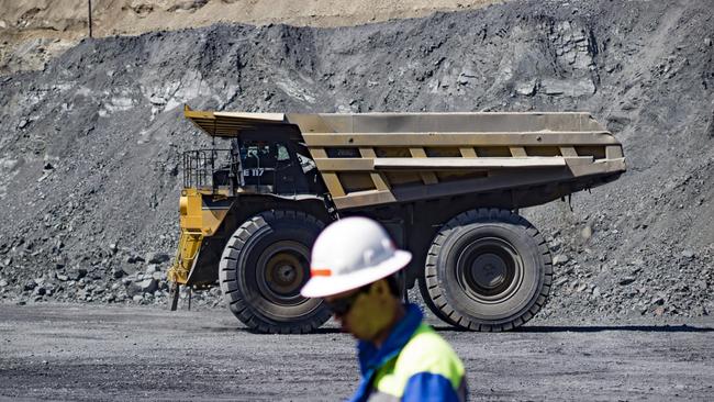 The benchmark iron ore price has fallen about 30 per cent from a record high of $US233 a tonne in May. Picture: Bloomberg