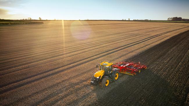 Tractor works the fields. Picture: Supplied