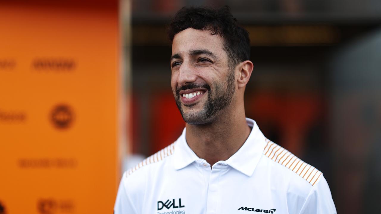 Daniel Ricciardo is loving life in Texas. (Photo by Chris Graythen/Getty Images)